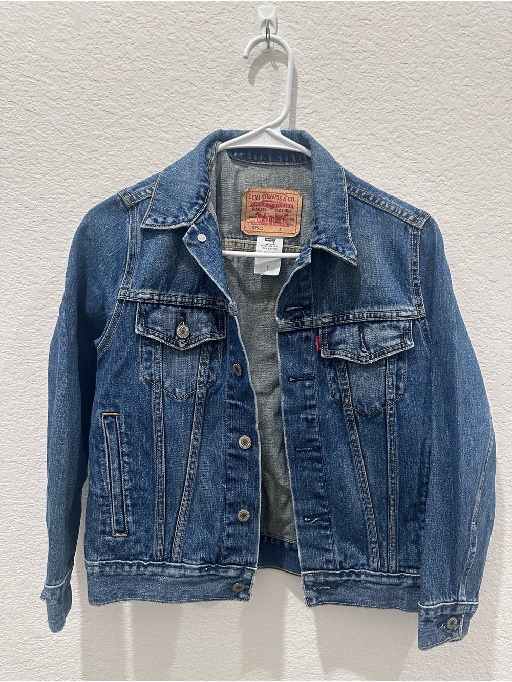 Levi's Women's Blue Denim Jean Jacket